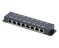 ExtraLink 8 Portowy PoE Injector 8x 100Mb/s RJ45 - 1541571 - zdjęcie 1
